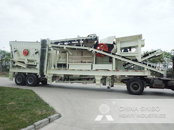 Tire Mobile Crushing Station