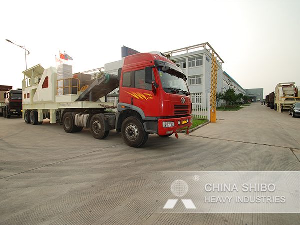 Mobile Impact Crushing Plant