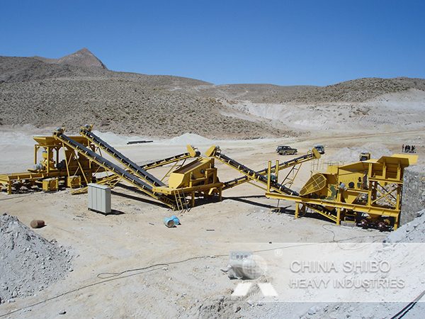 Mobile Impact Crushing Plant